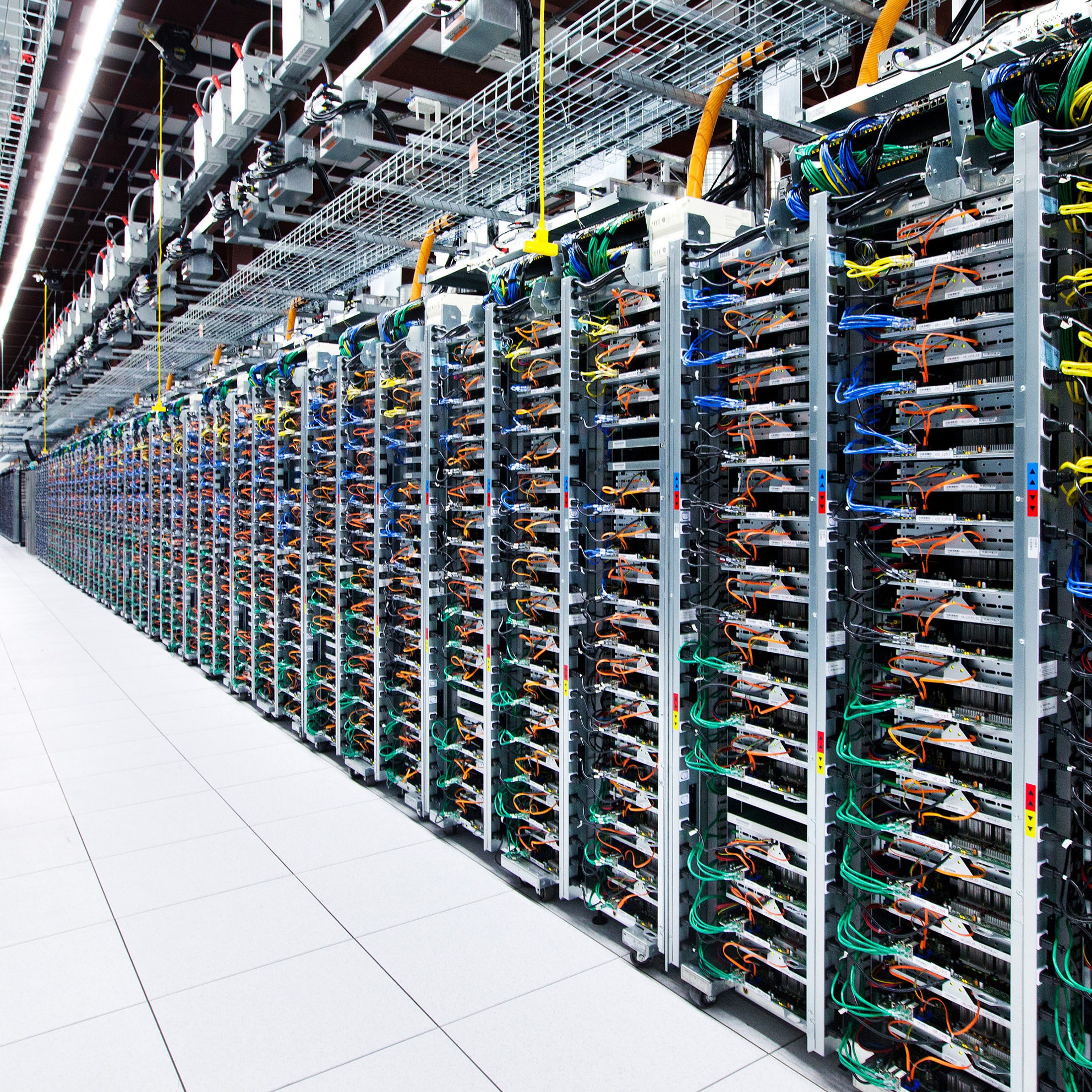Mayes County data center server racks